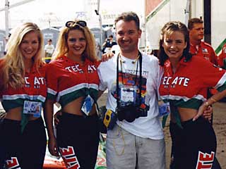 Me and the Tecate Girls