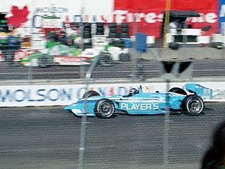 Greg Moore on the Track