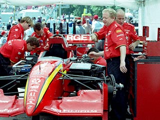 Doug and Zanardi's car